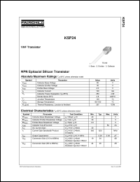 KSP24 Datasheet
