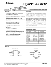 ICL8212CPA Datasheet