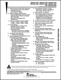 TMX320LF2407PGEA Datasheet