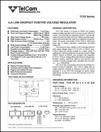 TC55RP1102EMBRT Datasheet