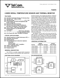 TCN75-5.0MPA Datasheet