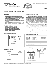 TC625CVNT Datasheet