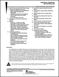 TMS320F206PZ Datasheet