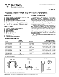 TCN4040E-2.5EZB Datasheet