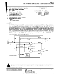 TPA721DGN Datasheet
