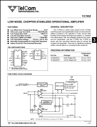 TC7650CPA Datasheet