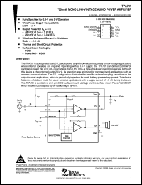 TPA721DR Datasheet