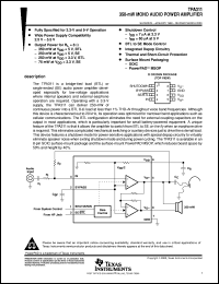 TPA311EVM Datasheet