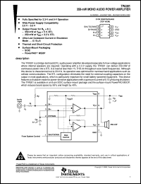 TPA301DGNR Datasheet