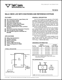 TC1014-5.0VCT Datasheet