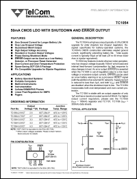 TC1055-5.0VCT Datasheet