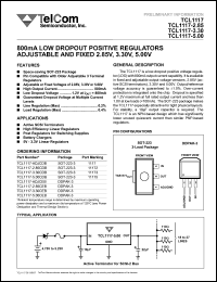 TCL1117-3.30CEB Datasheet