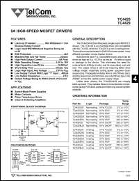 TC4422CPA Datasheet