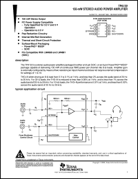 TPA122EVM Datasheet