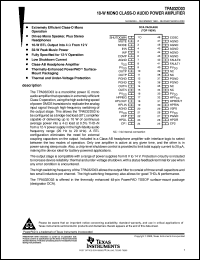 TPA032D04DCA Datasheet
