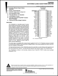 TPA032D02DCAR Datasheet