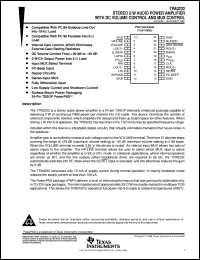 TPA0232PWPR Datasheet