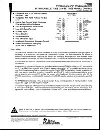 TPA0222PWPR Datasheet