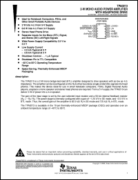 TPA0213DGQ Datasheet