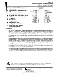 TPA0132PWP Datasheet