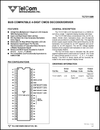 TC7211AMIPL Datasheet