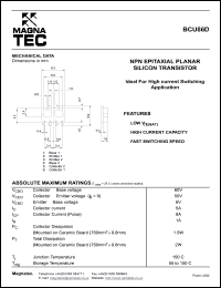 BCU86D Datasheet