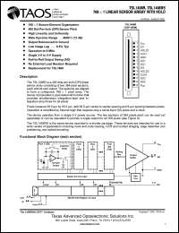 TSL1402R Datasheet