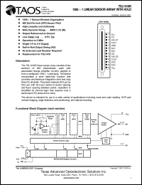 TSL1406RS Datasheet