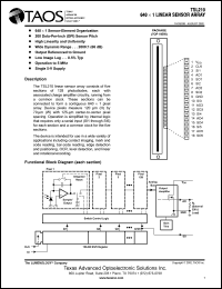 TSL210 Datasheet