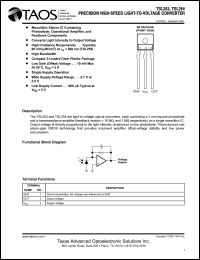 TSL253 Datasheet