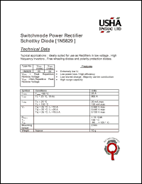 1N5829 Datasheet