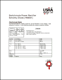 1N5834 Datasheet