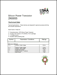 2N3055 Datasheet