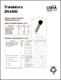 2N4400 Datasheet