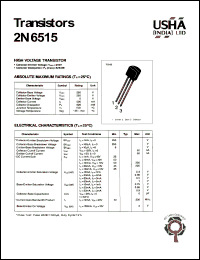 2N6515 Datasheet