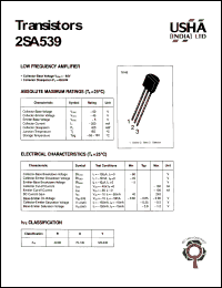 2SA539 Datasheet