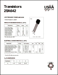 2SA642 Datasheet