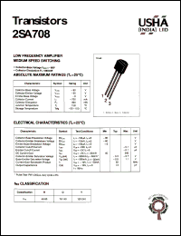 2SA708 Datasheet