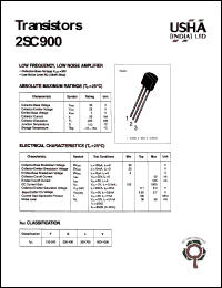 2SC900 Datasheet