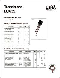 BC635 Datasheet