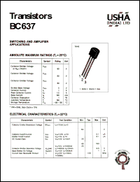 BC637 Datasheet