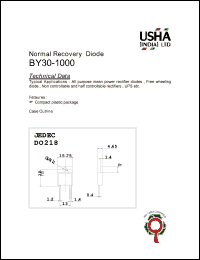 BY30-1000 Datasheet