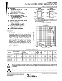 THS3001CDR Datasheet