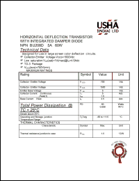BU208D Datasheet