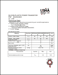 BD244C Datasheet