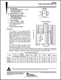 THS4001CDR Datasheet