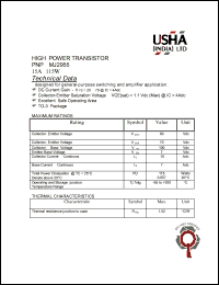 MJ2955 Datasheet