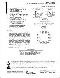 THS4051CD Datasheet