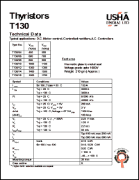 T130/04 Datasheet