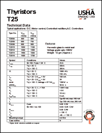 T25/04 Datasheet